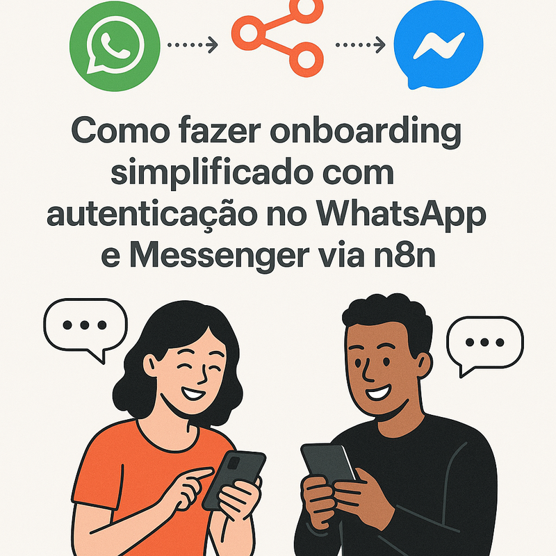 Uma imagem sobre Onboarding e autenticação WhatsApp Messenger no n8n