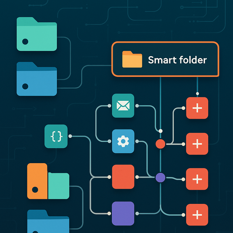 Uma imagem sobre Como organizar grandes projetos no n8n com pastas inteligentes