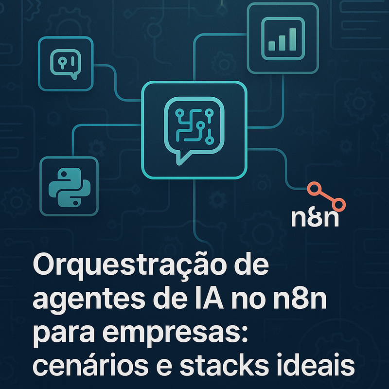 Uma imagem sobre Orquestração de agentes de IA no n8n para empresas
