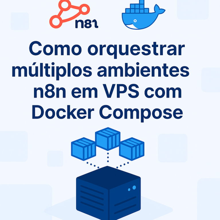 Como orquestrar múltiplos ambientes n8n em VPS com Docker Compose
