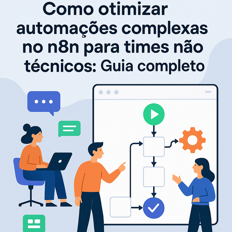 Uma imagem sobre Como otimizar automações complexas no n8n para times