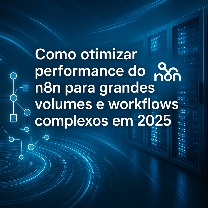 Uma imagem sobre Otimizar performance n8n: guia para grandes volumes 2025