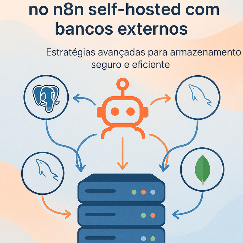 Uma imagem sobre Persistência de histórico n8n self-hosted com bancos externos