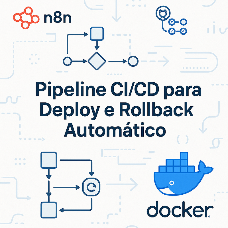 Pipeline CI/CD para Deploy e Rollback Automático de Workflows n8n com GitHub Actions e Docker