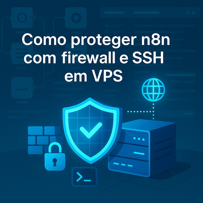 Uma imagem sobre Como proteger n8n com firewall e SSH em VPS