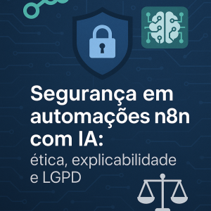Segurança em automações n8n com IA: ética, explicabilidade e LGPD
