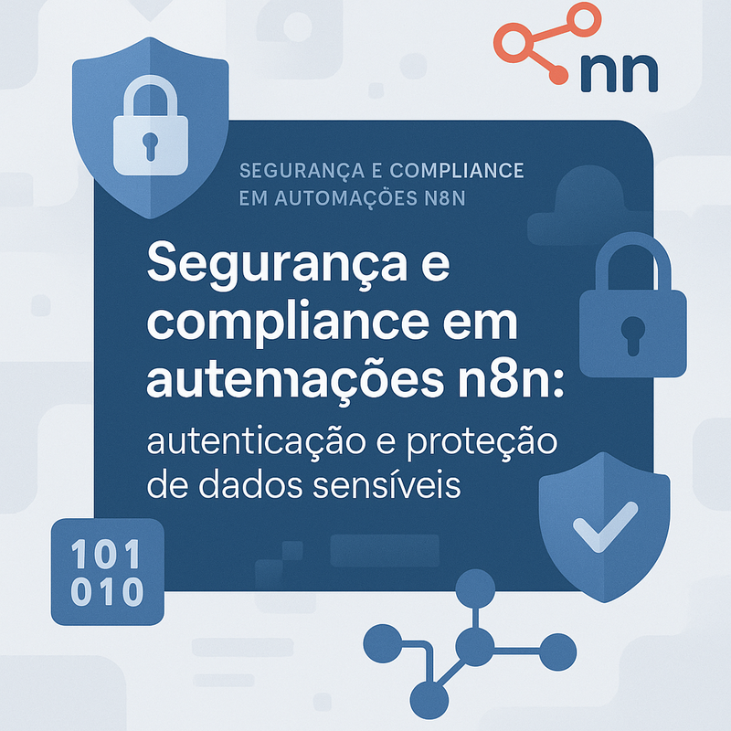 Segurança e compliance em automações n8n: autenticação e proteção de dados sensíveis