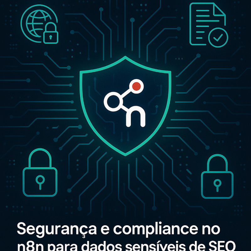 Uma imagem sobre Segurança e compliance no n8n para dados sensíveis de SEO