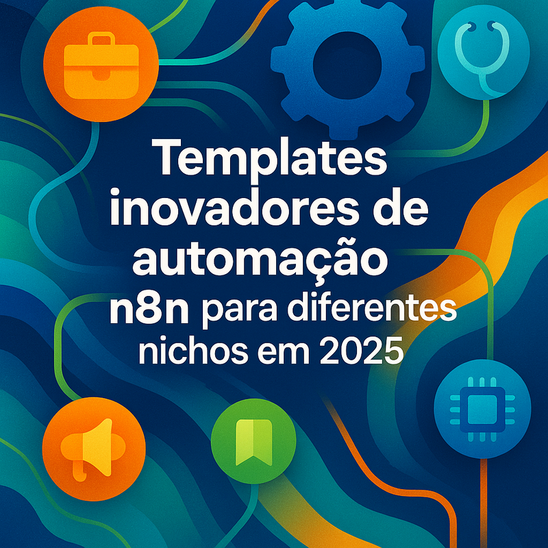 Templates inovadores de automação n8n para diferentes nichos em 2025