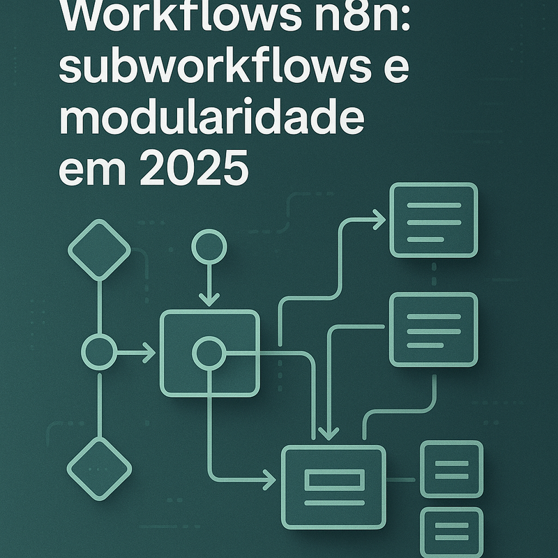 Uma imagem sobre Como criar workflows n8n com subworkflows e modularidade