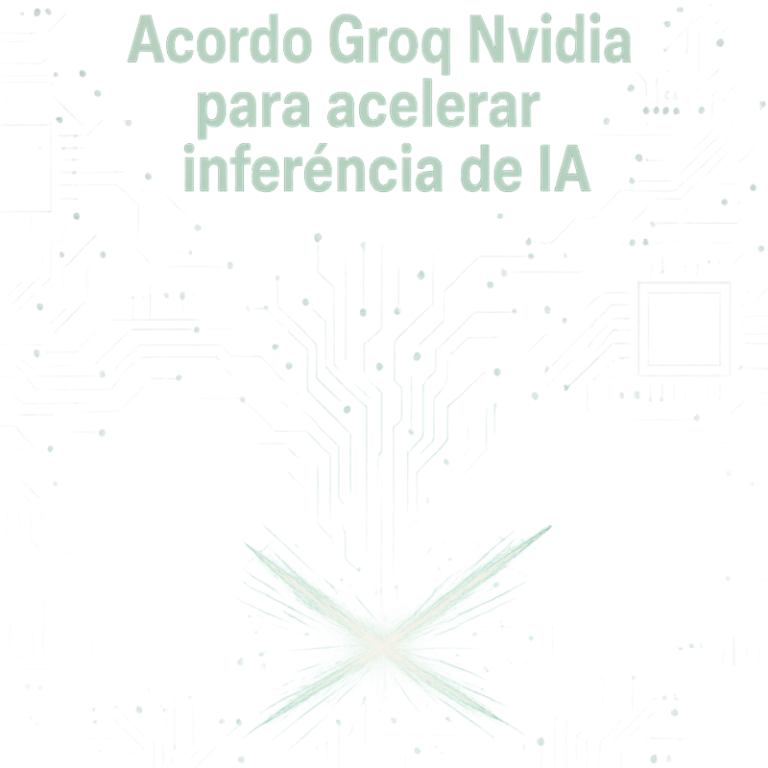 Acordo Groq Nvidia para acelerar inferência de IA: o que muda para o mercado