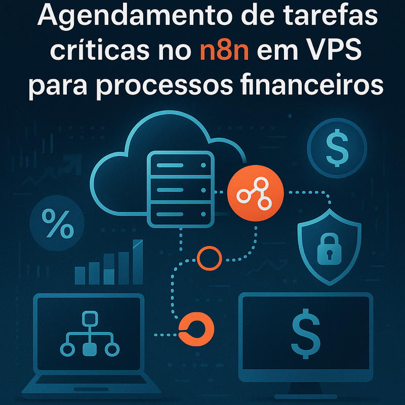 Uma imagem sobre Agendamento de tarefas críticas no n8n em VPS para processos financeiros