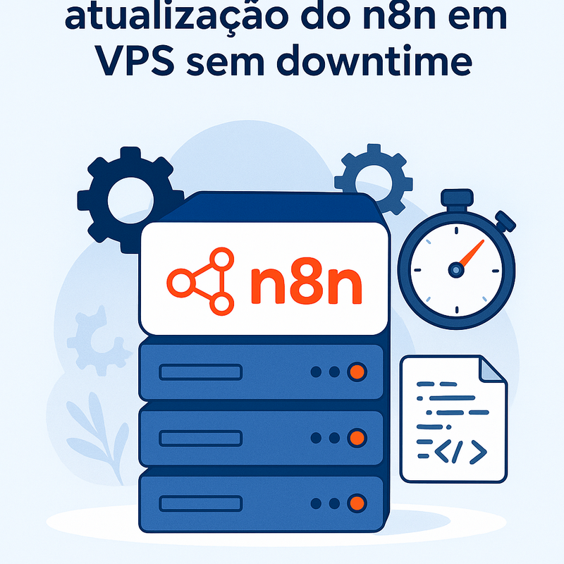 Uma imagem sobre Automatizar atualização do n8n em VPS sem downtime