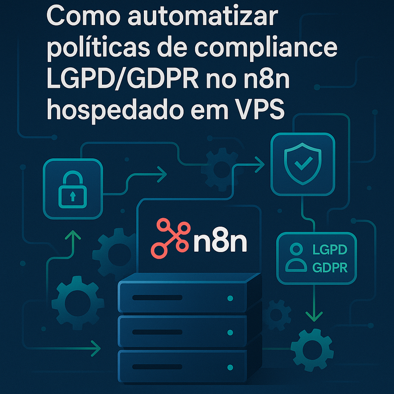 Uma imagem sobre Automatizar compliance LGPD/GDPR no n8n VPS