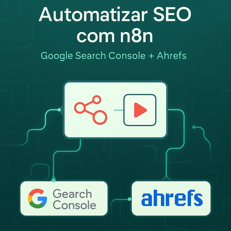 Uma imagem sobre Automatizar SEO com n8n (GSC + Ahrefs)