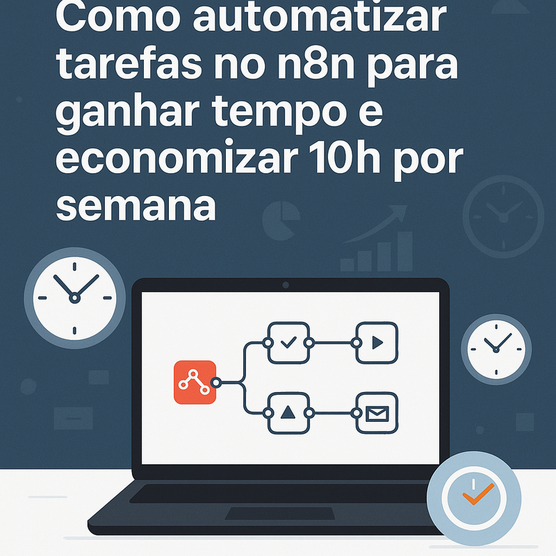 Uma imagem sobre Automatizar tarefas no n8n para ganhar tempo