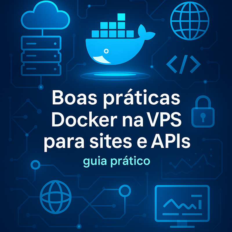 Uma imagem sobre Boas práticas Docker na VPS para sites e APIs
