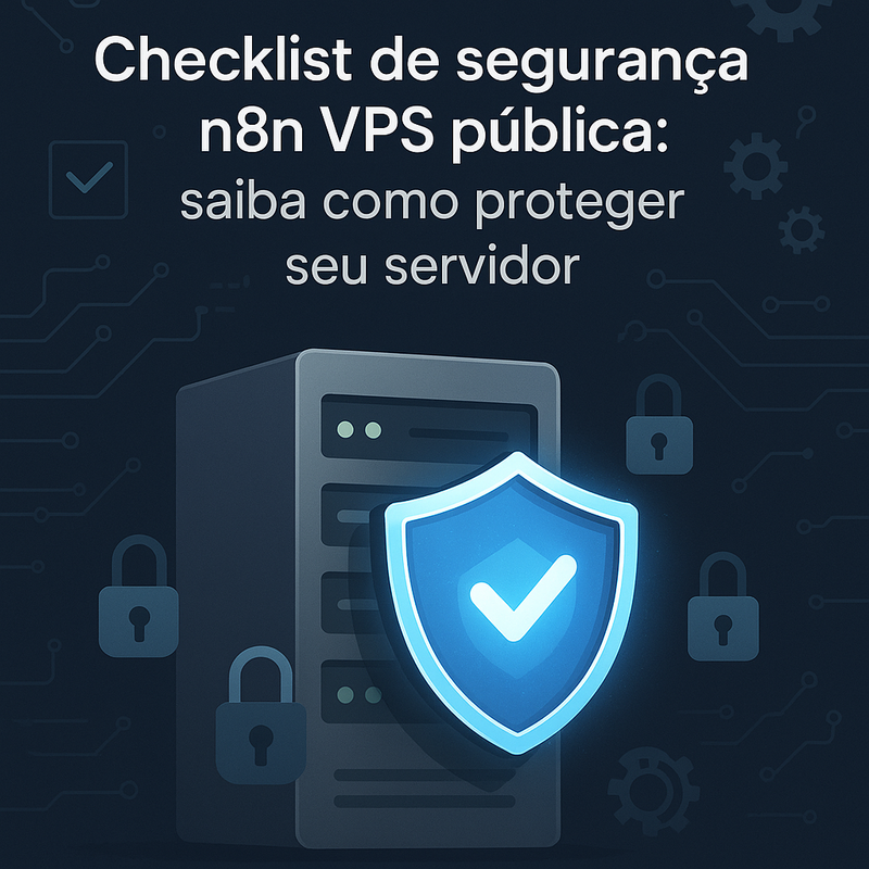 Checklist de segurança n8n VPS pública: saiba como proteger seu servidor