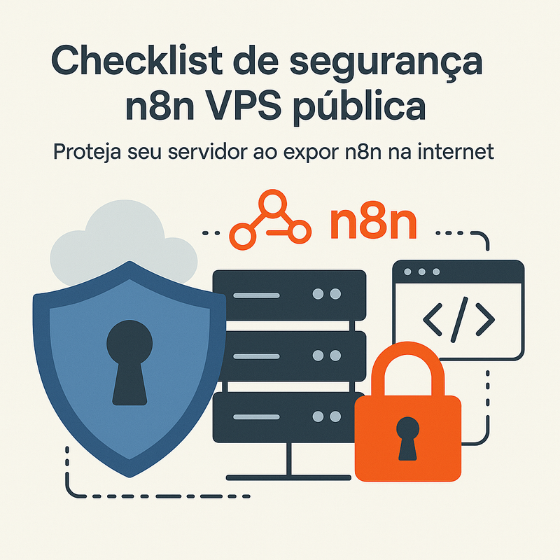 Checklist de segurança n8n VPS pública: proteja seu servidor