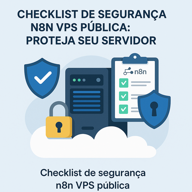 Checklist de segurança n8n VPS pública: proteja seu servidor