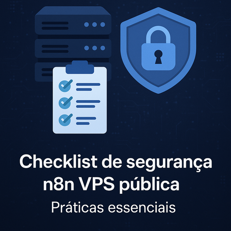 Checklist de segurança n8n VPS pública: práticas essenciais