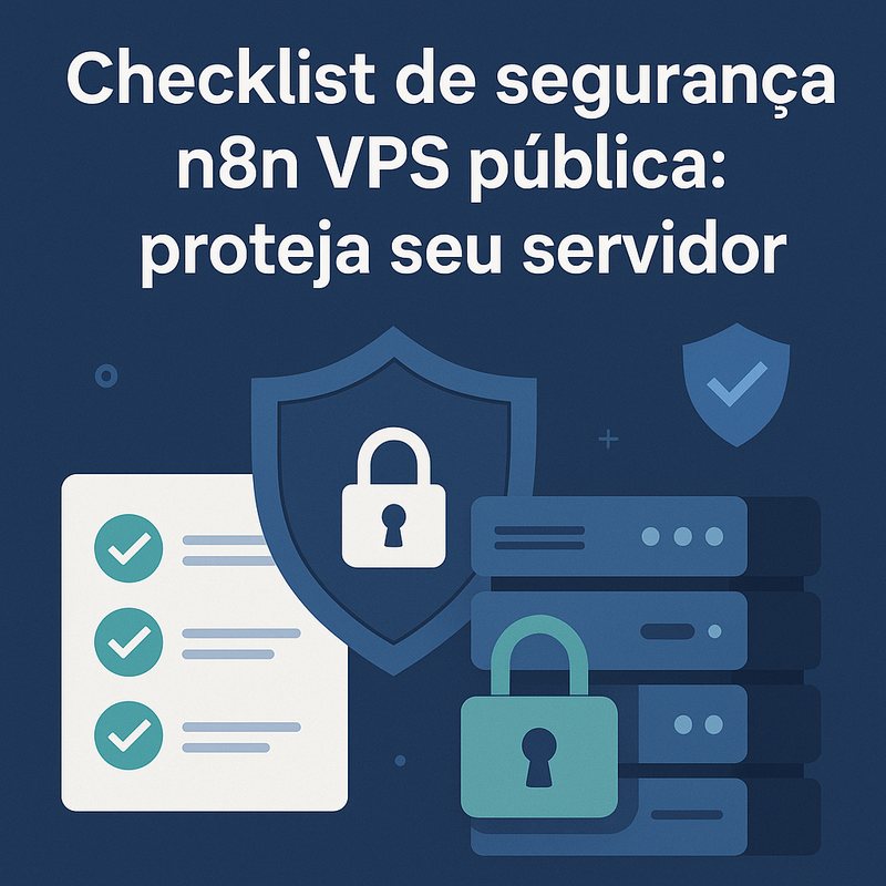 Checklist de segurança n8n VPS pública: proteja seu servidor