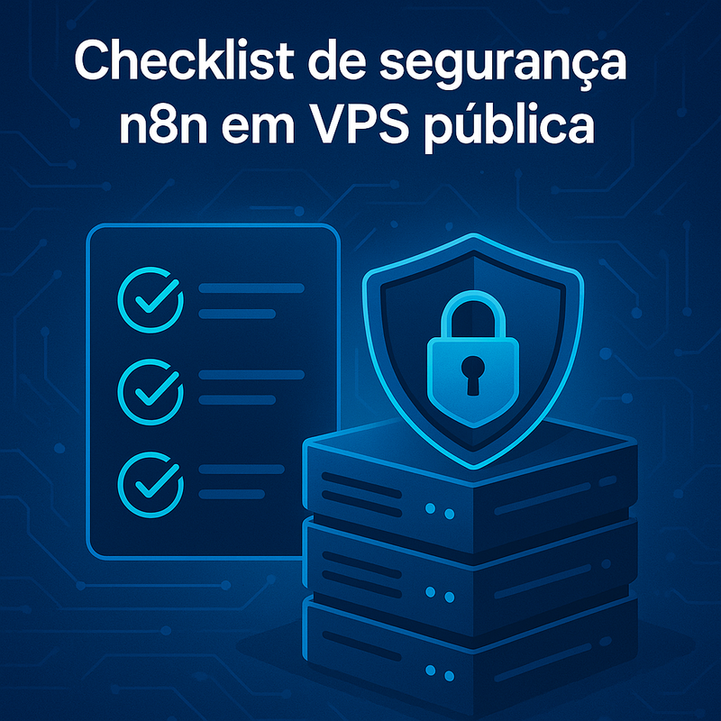 Checklist de segurança n8n em VPS pública: proteja seu servidor