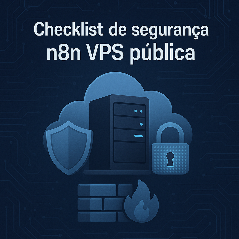 Checklist de segurança n8n VPS pública: passos essenciais para proteger seu servidor