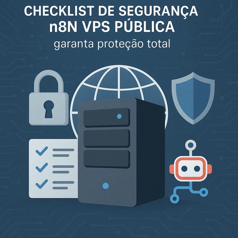 Checklist de segurança n8n VPS pública: garanta proteção total