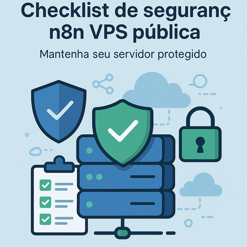 Checklist de segurança n8n VPS pública: mantenha seu servidor protegido