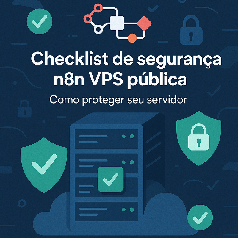 Checklist de segurança n8n VPS pública: como proteger seu servidor