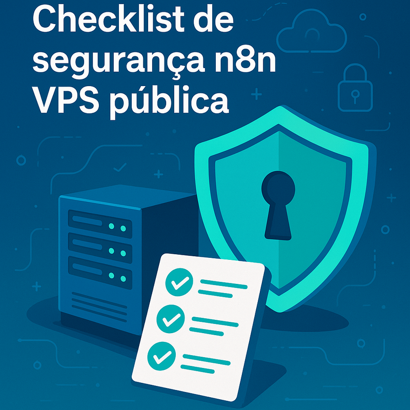 Uma imagem sobre Checklist de segurança n8n VPS pública: proteja seu servidor