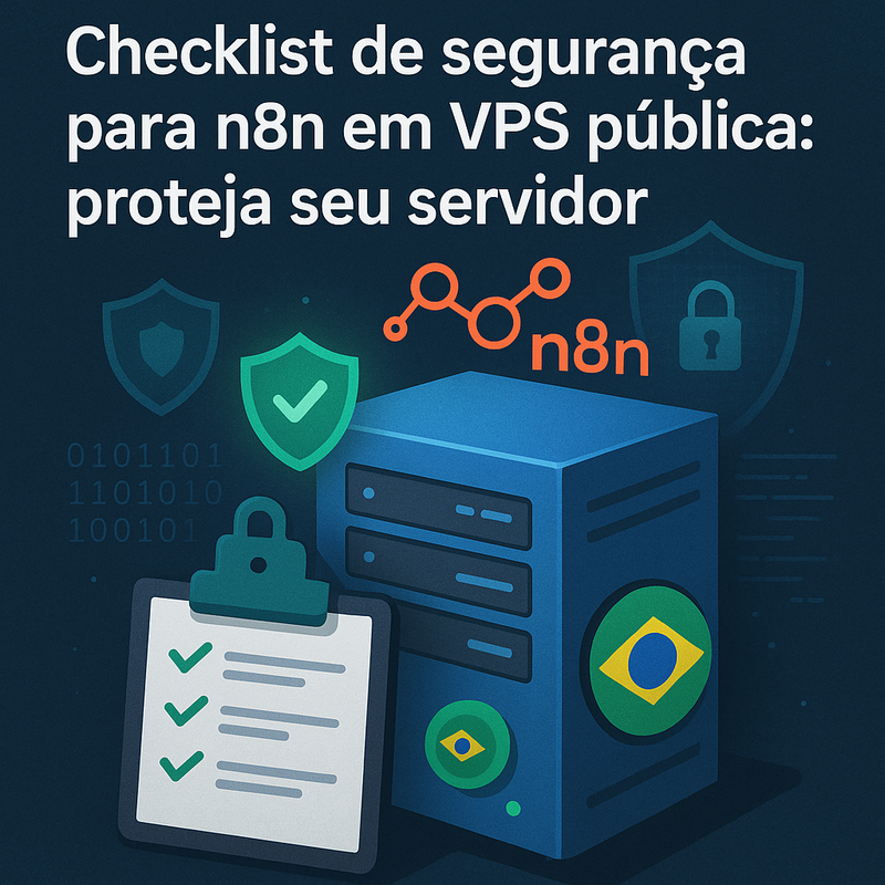 Uma imagem sobre Checklist de segurança para n8n em VPS pública