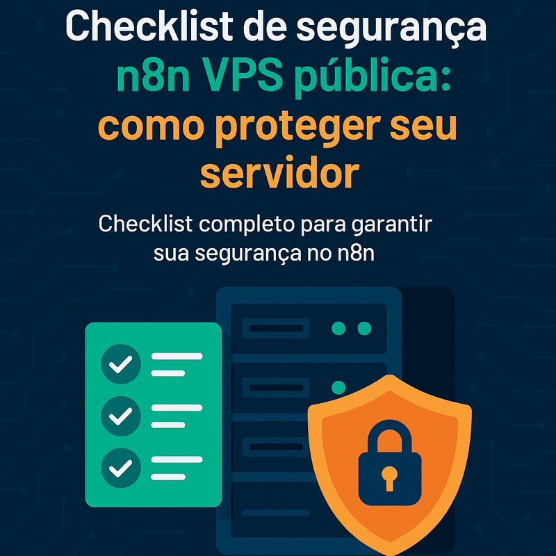 Uma imagem sobre Checklist de segurança n8n VPS pública: proteção eficiente