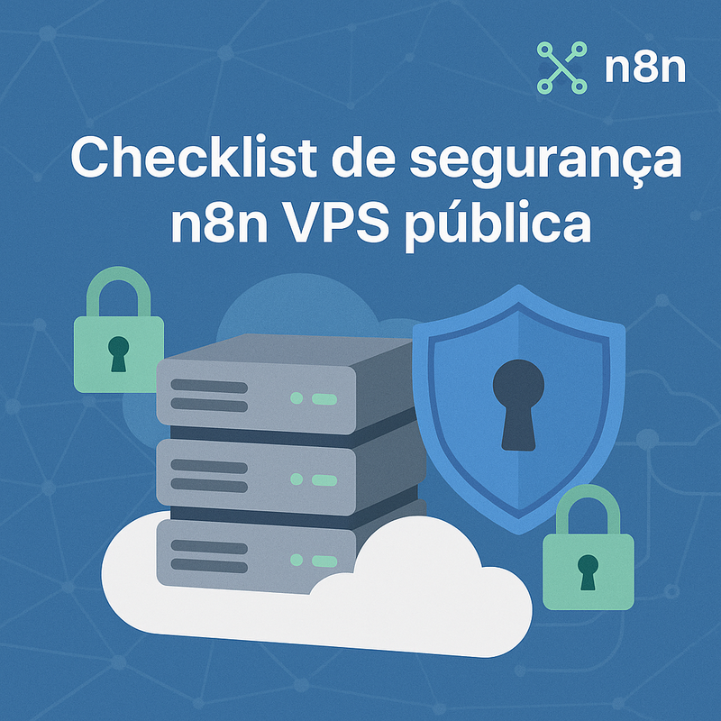 Checklist de segurança n8n VPS pública: como proteger seu servidor