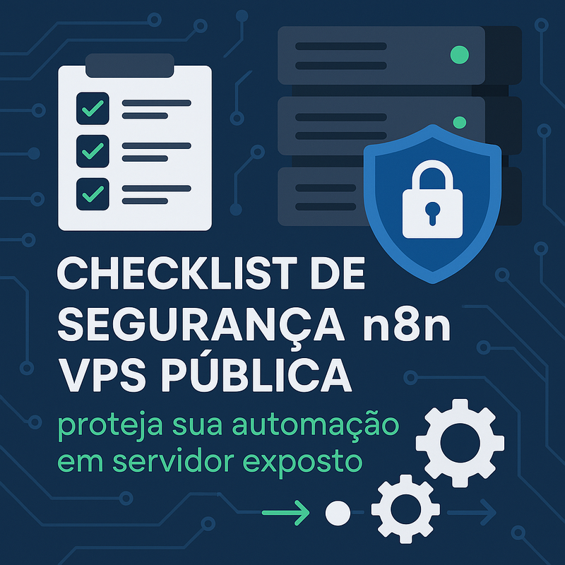 Checklist de segurança n8n VPS pública: proteja sua automação em servidor exposto