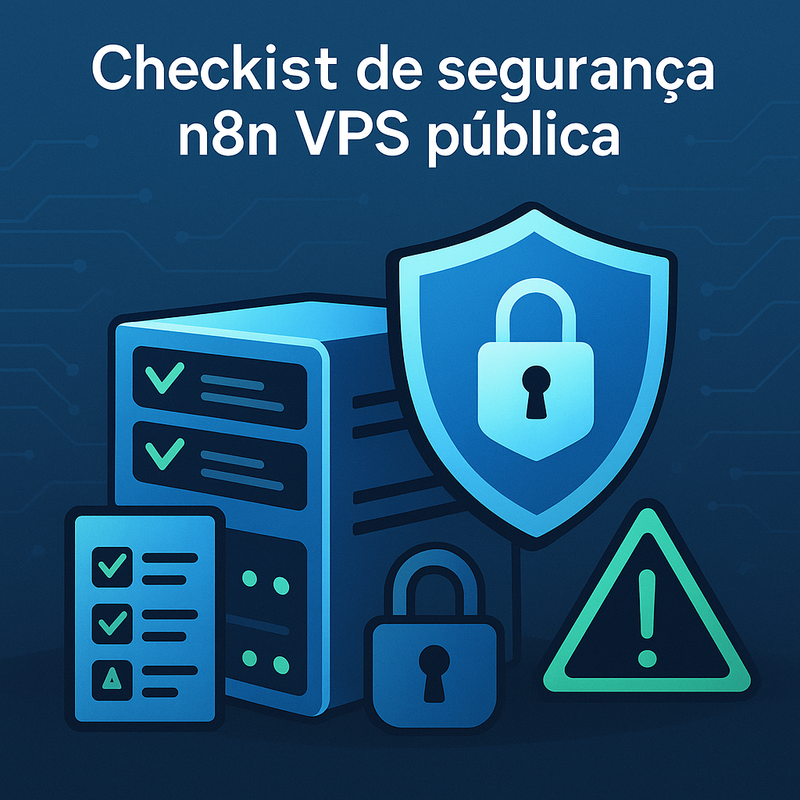 Checklist de segurança n8n VPS pública: saiba proteger seu servidor