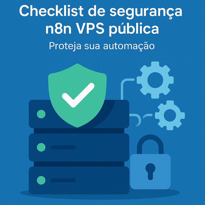 Checklist de segurança n8n VPS pública: proteja sua automação