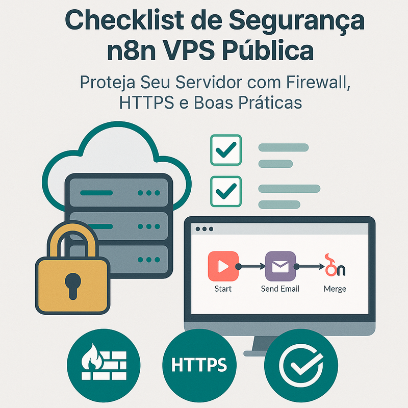 Checklist de segurança n8n VPS pública: proteja seu servidor