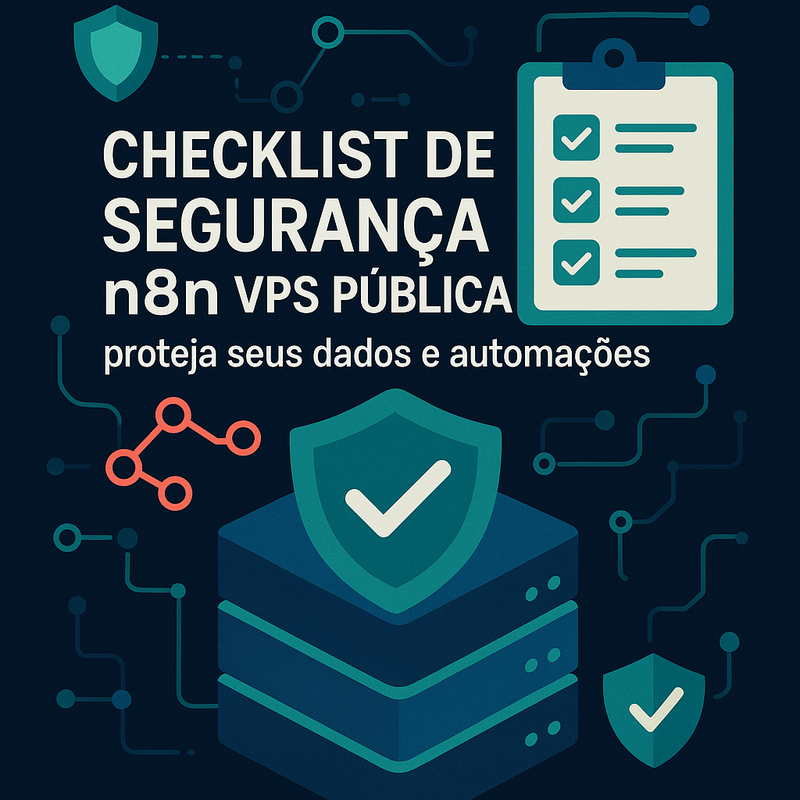 Checklist de segurança n8n VPS pública: proteja seus dados e automações