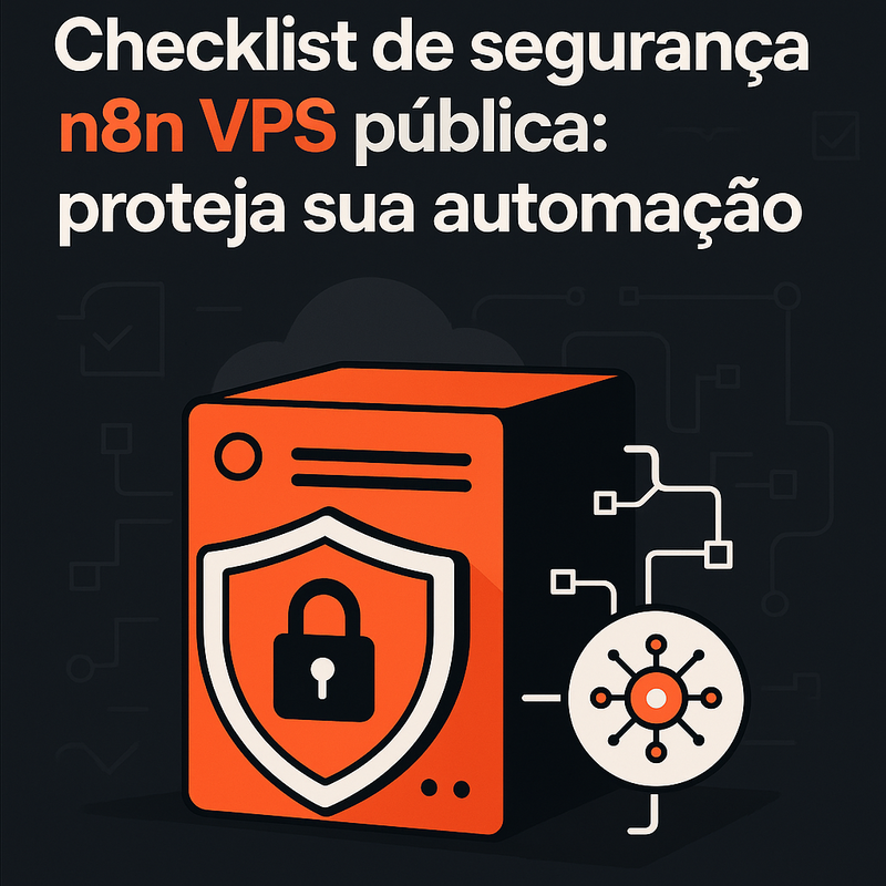 Checklist de segurança n8n VPS pública: proteja sua automação