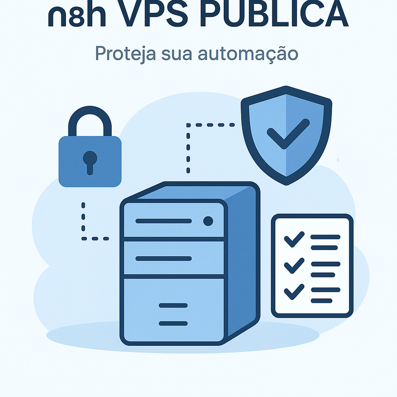 Checklist de segurança n8n VPS pública: proteja sua automação