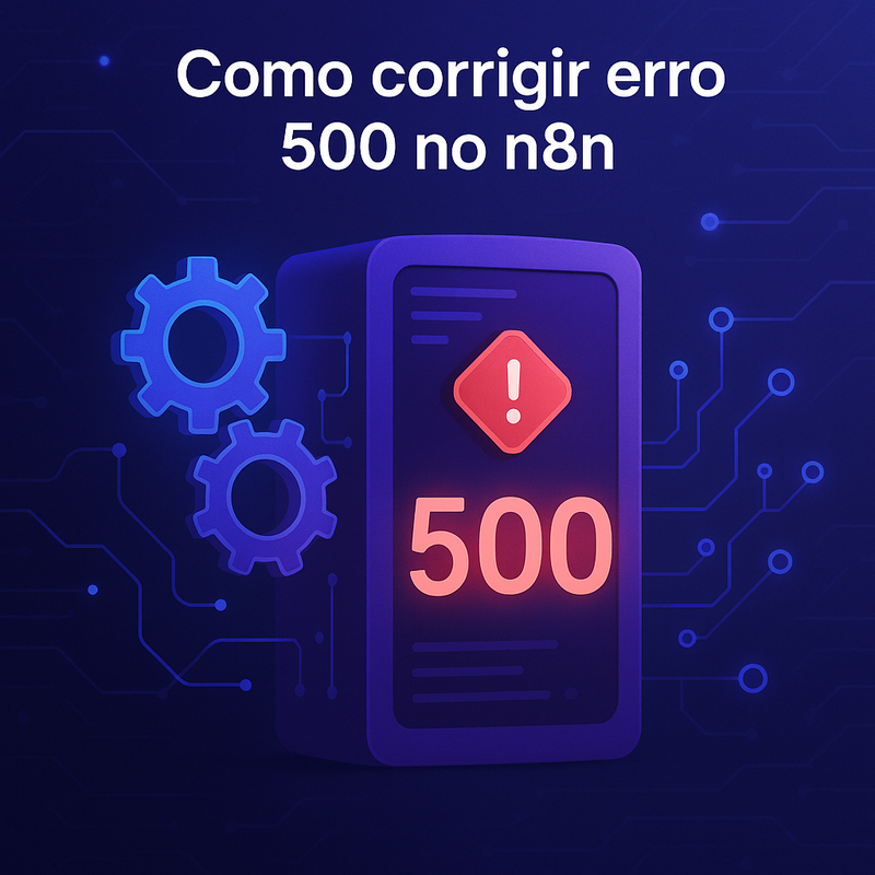 Uma imagem sobre Como corrigir erro 500 no n8n (guia rápido)