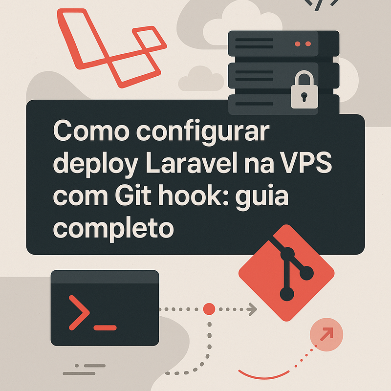 Uma imagem sobre Como configurar deploy Laravel na VPS com Git hook