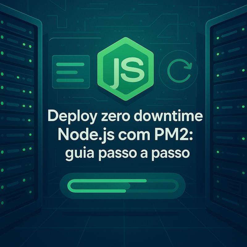 Uma imagem sobre Deploy zero downtime Node.js com PM2 na VPS