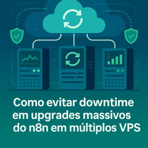 Como evitar downtime em upgrades massivos do n8n em múltiplos VPS