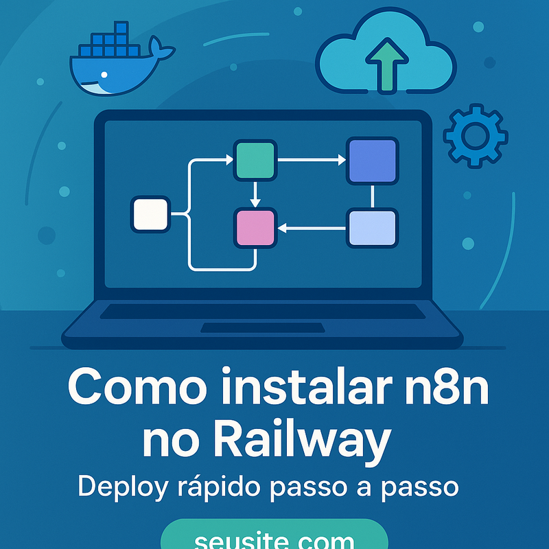 Uma imagem sobre Como instalar n8n no Railway (deploy rápido)