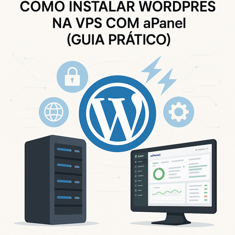 Uma imagem sobre Como instalar WordPress na VPS com aaPanel