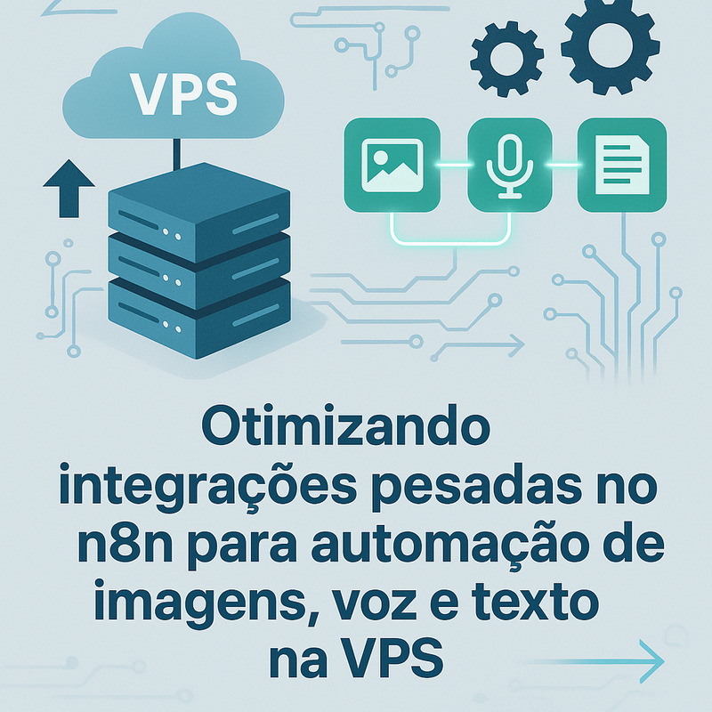 Otimizando integrações pesadas no n8n para automação de imagens, voz e texto na VPS