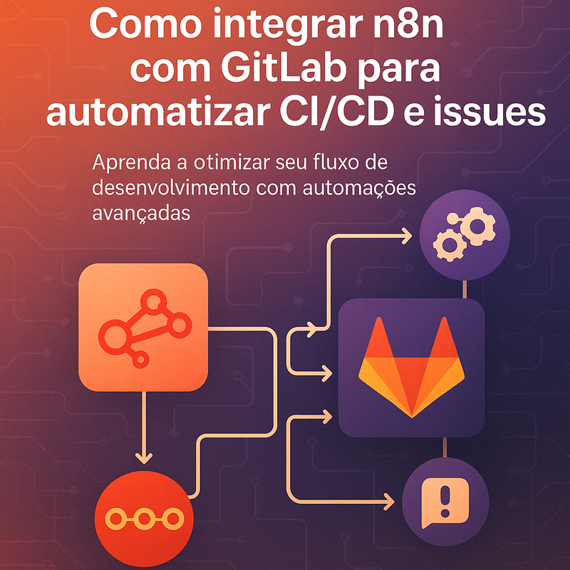 Uma imagem sobre Integrar n8n com GitLab: CI/CD e issues